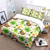 Lucky Rainbow Clover Bedding Set Bedding Duvet Cover Set Duvet Cover Pillowcases (1 * Duvet Cover 2 * Pillowcases, without duvet insert)
