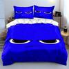 Angry Cartoon Eyes Motif. Bedding Sets Duvet Cover Sets Duvet Covers Pillowcases(1 * Duvet Cover 2 * Pillowcases Without Duvet Insert)