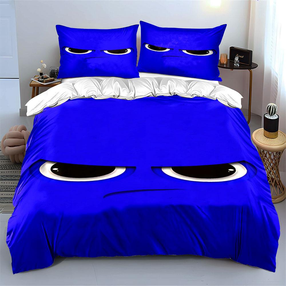 Angry Cartoon Eyes Motif. Bedding Sets Duvet Cover Sets Duvet Covers Pillowcases(1 * Duvet Cover 2 * Pillowcases Without Duvet Insert)