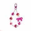 Beaded M Bean Phone Chain Keychain & Lanyard - Phone Case, Earbud Case, Bag Charm, Small Gift for Women