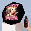Ballerina Cappuccina (5) Outdoor Umbrella Perfect for Beach Trips Travel Adventures and All Season Outdoor Activities