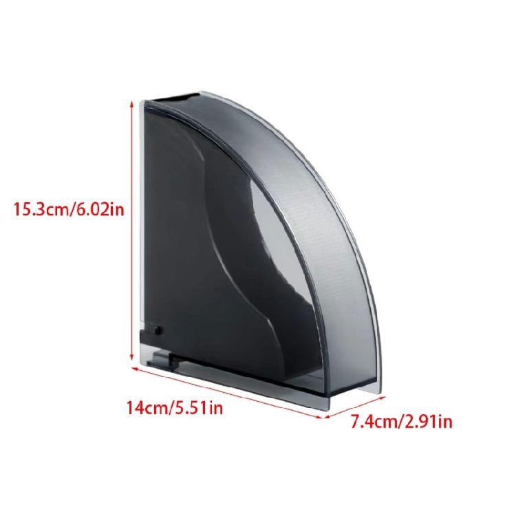 Uchwyt na filtry do kawy Pudełko na filtry do kawy z pyłoszczelną pokrywą do kawiarni Pudełko do przechowywania w domu Pojemnik na filtry papierowe