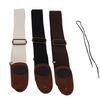 3 Colors Adjustable Pure Cotton Guitar Strap for Acoustic Electric Bass Guitar