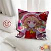 Pc Cartoon Flandre Scarlet Pillow Case Fashion Square Pillowcase Bedroom Sofa Room Ins Decoration Leisure