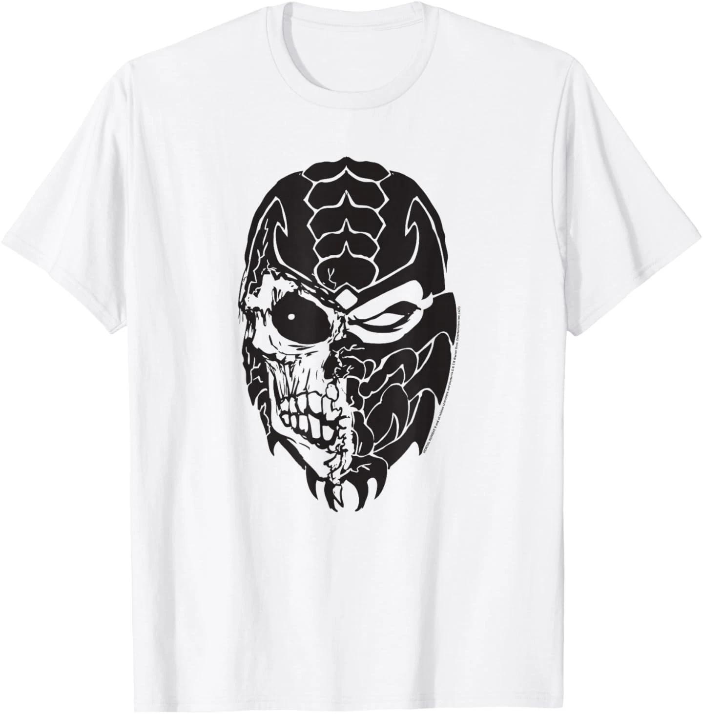 Mortal Kombat 9 Scorpion Skull Icon T- Shirt S