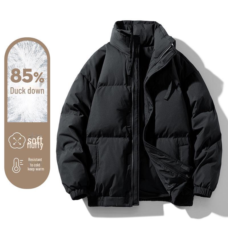Men's Winter Down Jackets, Thickened Couple Coats, Internet Celebrity Style