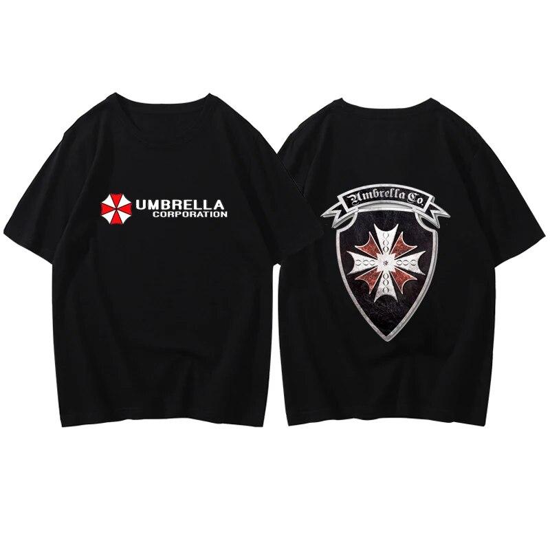 Harajuku Japan Anime Umbrella Corporation Same Style Printed T-shirt Streetwear Hipster Unisex Tshirt Καλοκαιρινή μόδα Γυναικεία μπλουζάκια