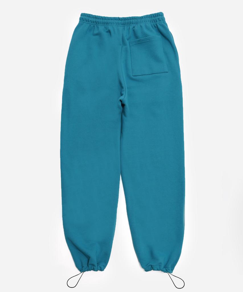 TOWTOW ARCHIVE Sunset Stamp Sweatpants Emerald Blue
