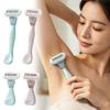Manual Lady Shaver 5-Blades Epilator Durable Women Razor  Private Body