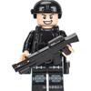 Ninja Warrior Superhero Doll With Weapon Single Building Block Assembly Toy