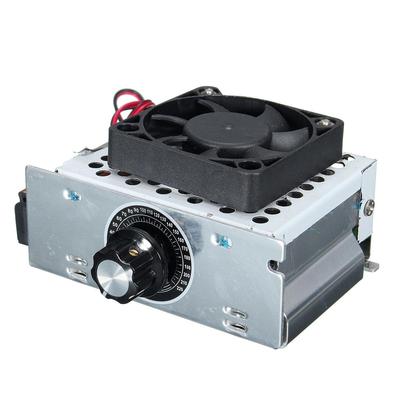 4000W Imported Thyristor Ultra-high Power Electronic Voltage Regulator, Speed Adjustment, Temperature Adjustment, Dimming, with Fan
