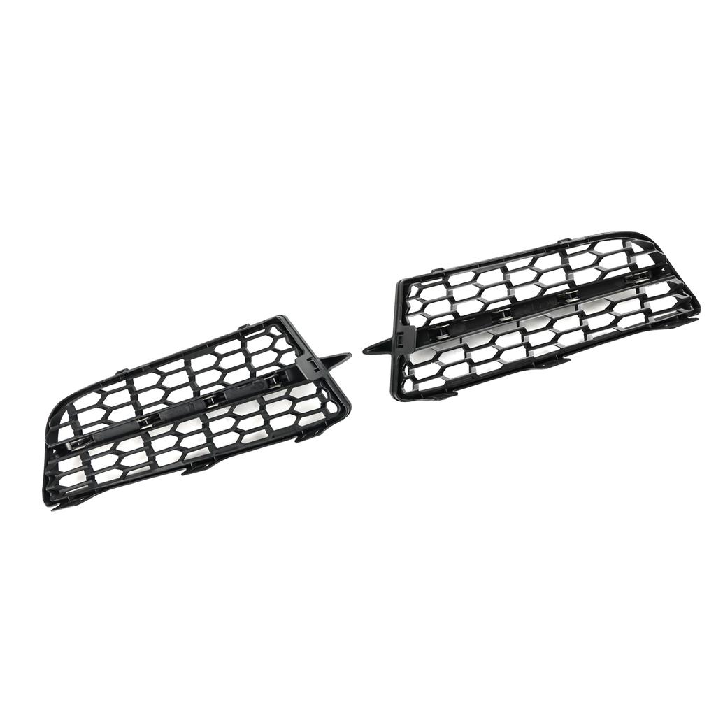 2PCS Front Bumper Fog Light Cover Bezel Grill Grille Fit BMW F20 F21 2011-2015 M