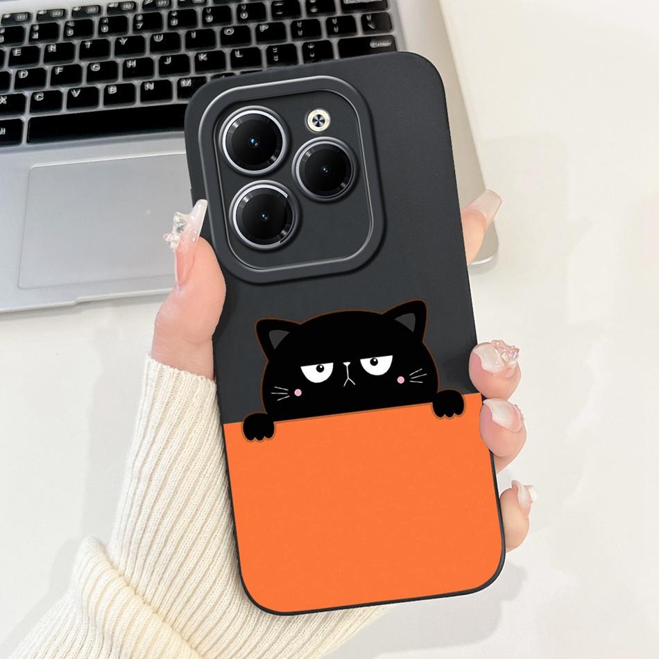 For Infinix Hot 40 Pro Case Hot 40 40i 40Pro Hot40 Hot40i Cute Panda Rabbit Cartoon Soft Silicone Shockproof Phone Cases