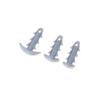 Anchor Shaped Fishing Weight Sea Urchin Bait Sinker Anti-Slip Locking Hook Secure Grip for Surf Fishing Kayak Fishing Angling Use