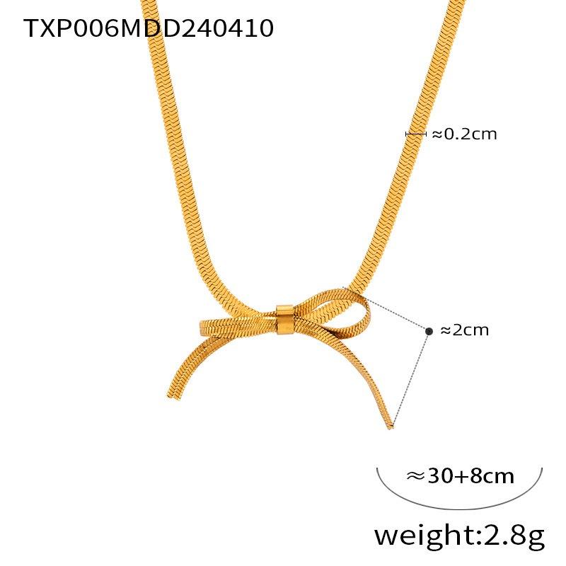 Meier Bowearring Bowknot Jewelry - Niche Metal, Instagram-style Design Jewelry Set
