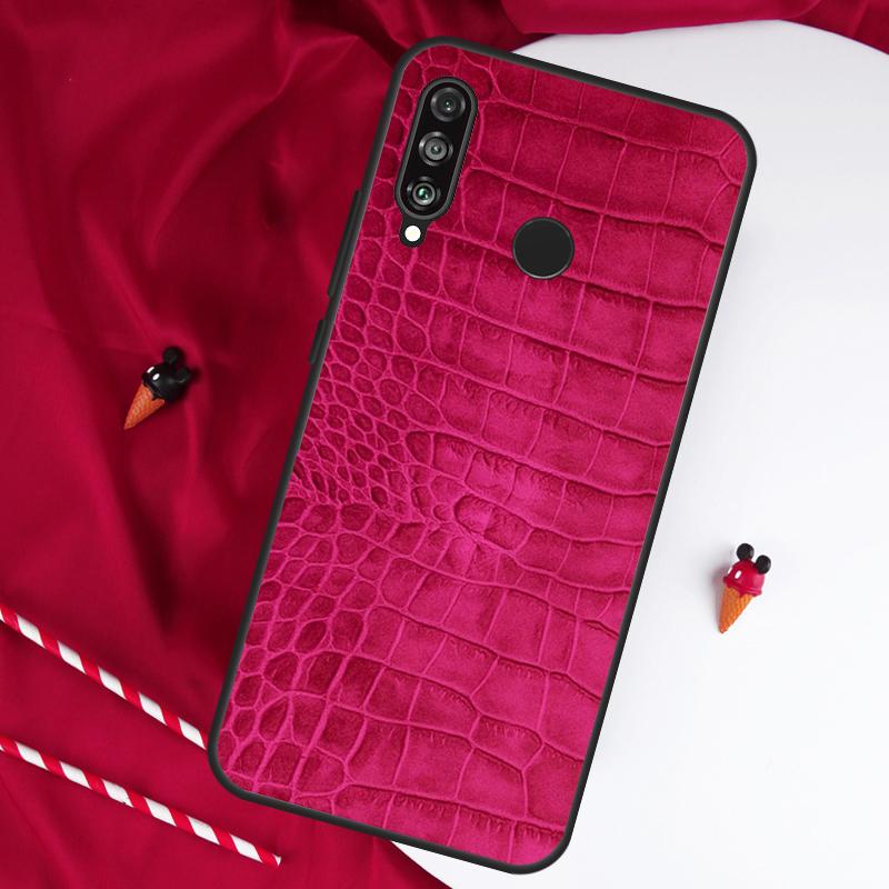 Crocodile Pattern Print For Huawei Nova 7i 8i 11i 12i 12s 10 9 SE Y90 Y60 Y70 Y72 Y61 Y91 P60 Pro P30 P40 Lite Case