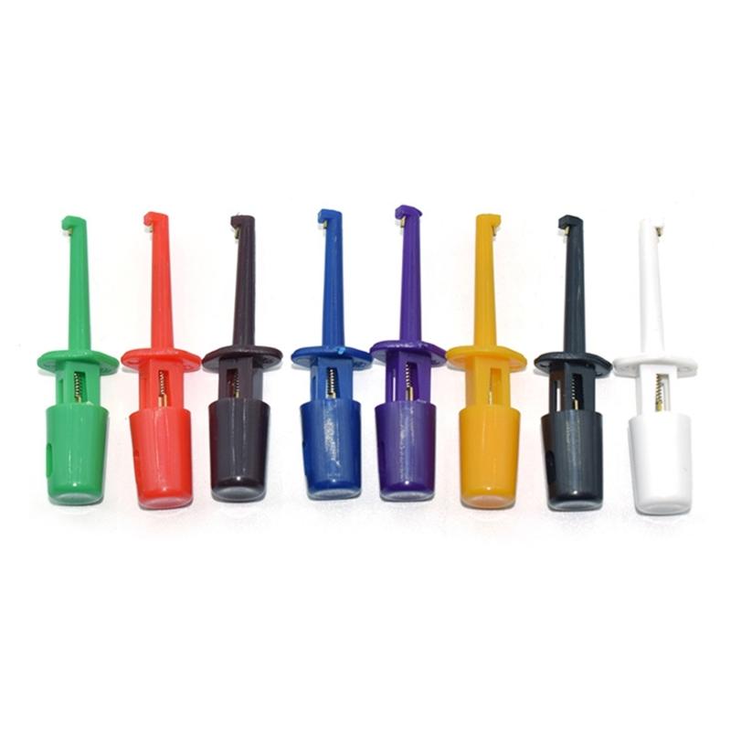 Precise Small Hook Clip Suitable for Circuit Board Pin Clamping with Stable Conductivity Elastic Design Prevents Damage