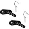 Bicycle Trailer Coupling With Locking Pin, 1x Bicycle