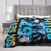 Seis Siete Hermano Cerebro Podrido Italiano Divertido 67 Manta de Franela Caliente de Invierno Suave Ropa de Cama Mantas para Sala de Estar Colcha Cubre Cama