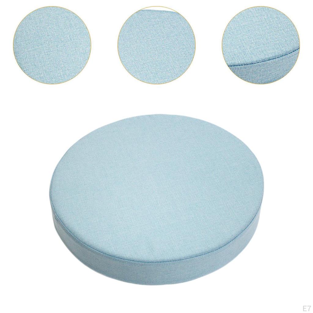 14 Inch Chair Cushion, Stylish, Portable, Lightweight, Removable, for Dining Room, Office, Sofa,