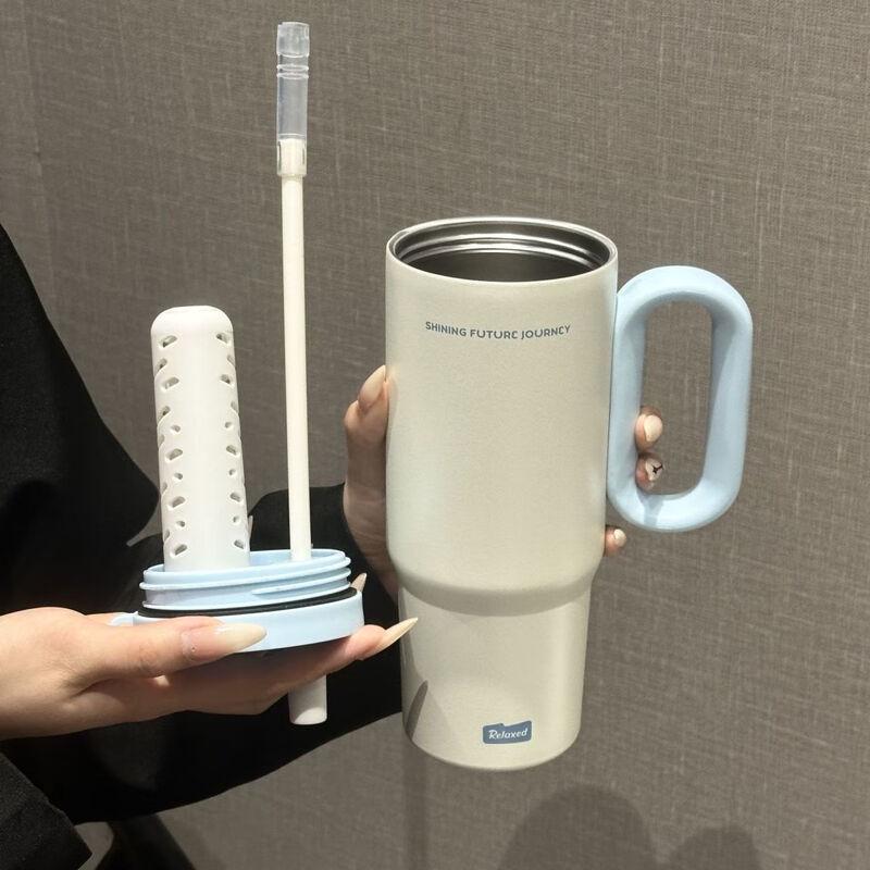 MRSIKEY Jumbo Portable Vacuum Insulated Mug