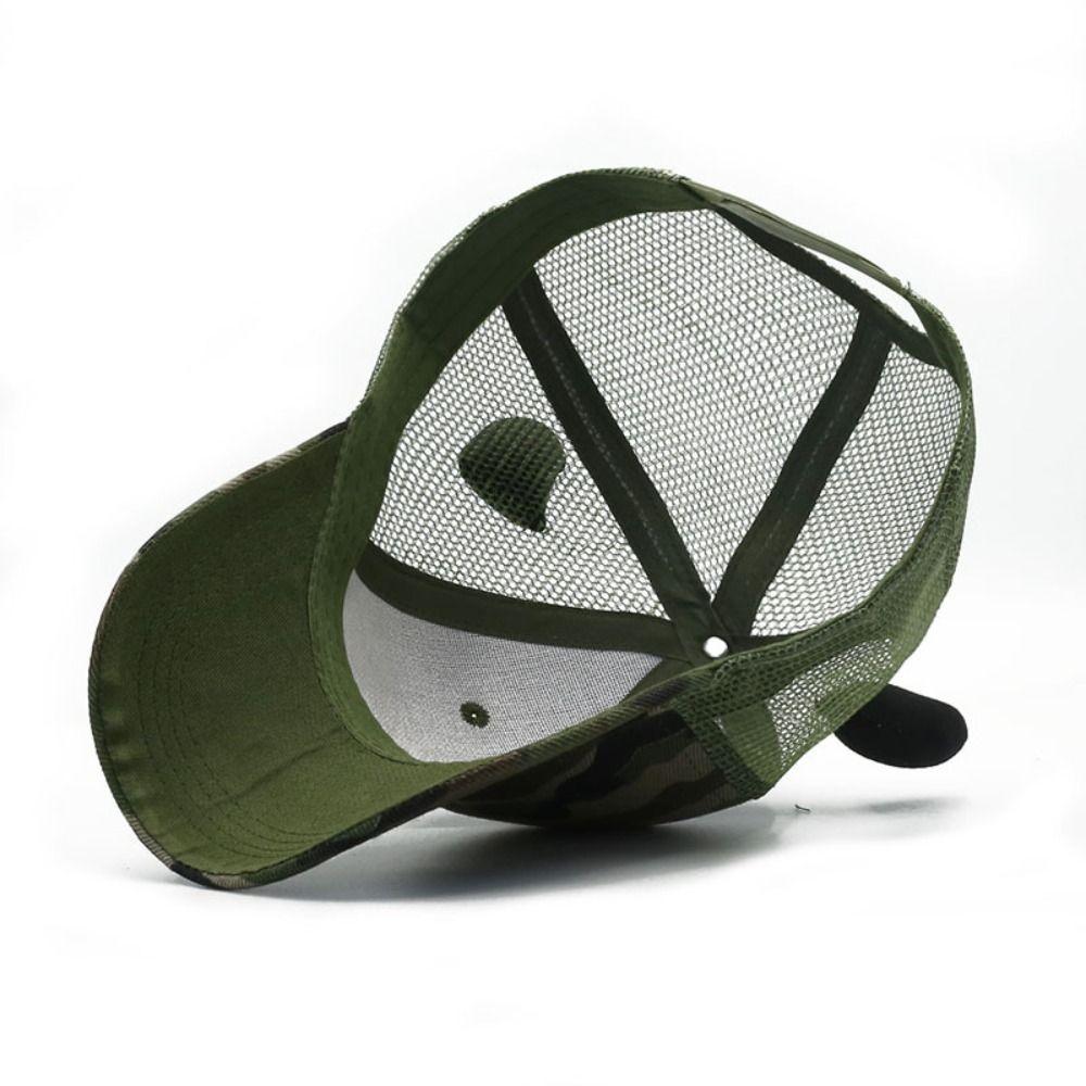 Breathable Ox Horn Baseball Cap Sun-proof Baseball Hats Casual Sport Trucker Hat Cosplay