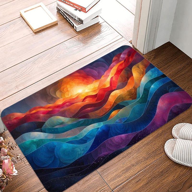 Multi Pattern Non-Slip Waterproof Doormat Easy Clean Entrance Floor Mat Home Decor Durable Minimalism So Fashion and Beautiful