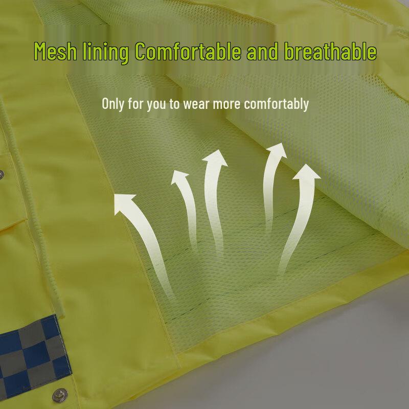 Ayoubu High-Visibility Reflective Rain Suit