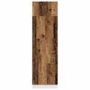 Built In Refrigerator Cabinet Lyon Vintage Wood Look 60 X 57 X 207 Cm Engineered Wood