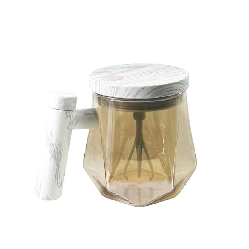 

Waterproof Self Stirring Mug Portable Electric Stirring Coffee Cup Easy to Use