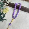 Islamic Meditation Rosary Jewelry 33 Bead Glass Tasbih Bracelet Meditation Rosary Jewelry for Prayer and Reflection