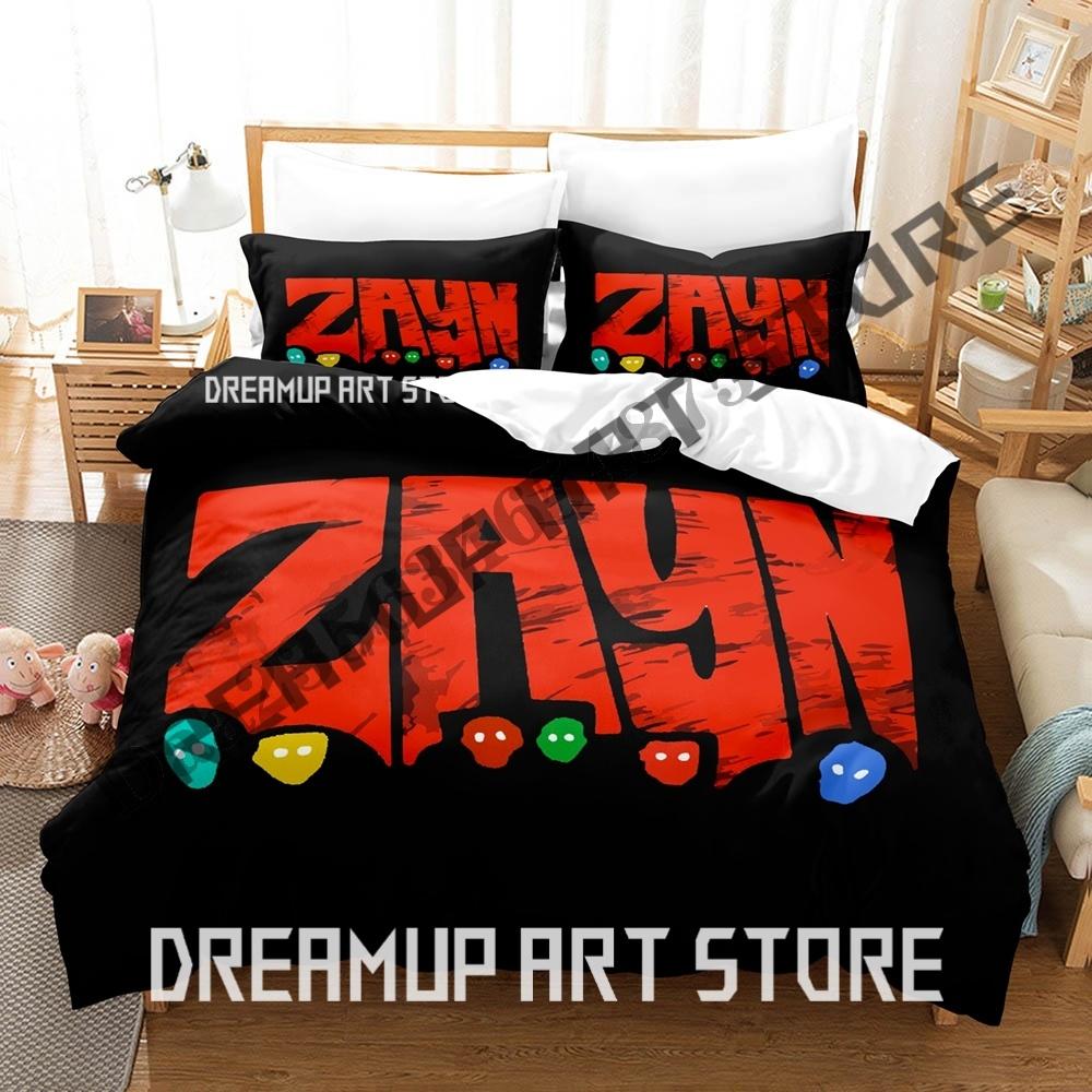 3D Print Hip Hop Zayn Malik Bedding Set Single Twin Full Queen King Size Bed Set Adult Kid Bedroom Duvetcover Sets Anime