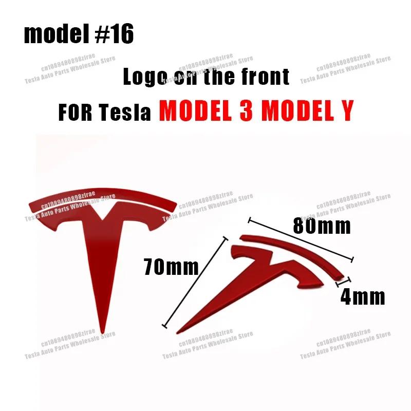 

Автомобильная наклейка 2025 Новый Tesla ABS Металл сплав Автомобиль Передний капот Крышка логотипа Эмблема Наклейка Стайлинг Для Tesla Model 3 Mode Y Автомобиль Кузов R Model 3 Front