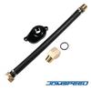OIL COOLER FLUSH KIT with Aluminum Anodize Adapter For 6.0L Ford