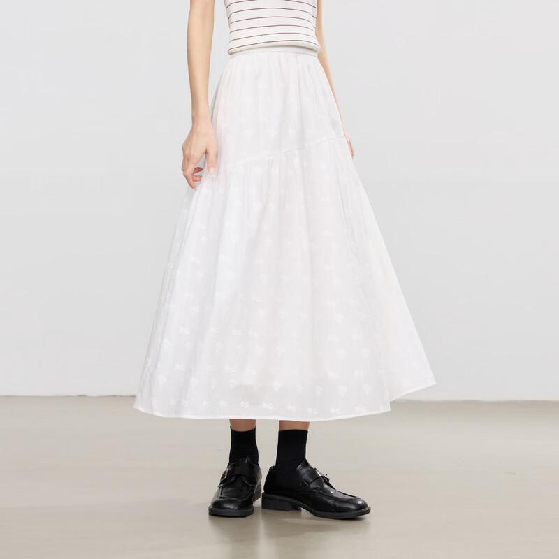 

Elva s Island Casual A-Line Midi Skirt XS