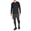 Under Armour Straight Fit Long Sleeved T Shirt Men's Black (Unisex) T-Shirts 1332491 001