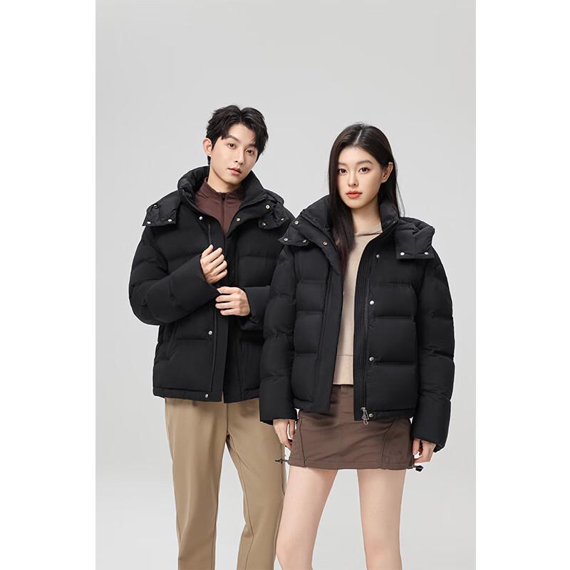 Yalu Unisex Short Hooded Down Jacket YU601B13920