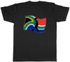 South Africa Flag Womens Football Mens Unisex TShirt Tee