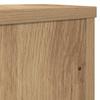 Plant Stand 2 Pcs. Artisan Oak 25 X 25 X 35 Cm Engineered Wood
