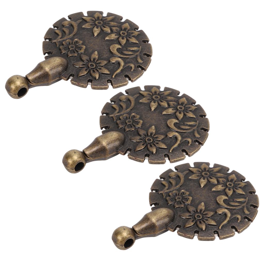 3Pcs Yarn Cutter Pendant Premium Metal Easy Operation Safe Exquisite Wide Application Thread Cutter