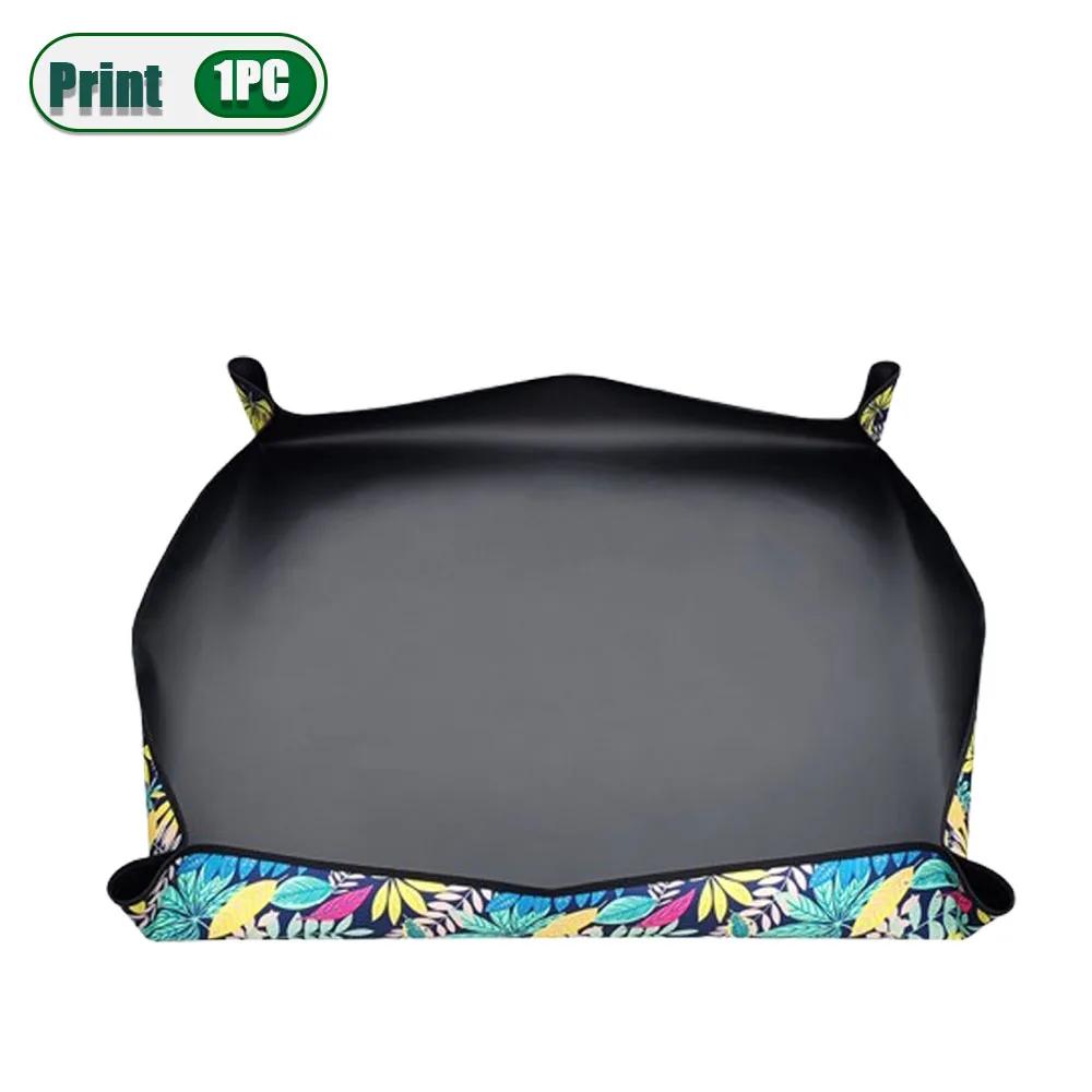 

1-10PCS Printed Oxford Gardening Mat Soil Replacement Mat Change Pots Plant Flowers Mix Soil Mat Gardening Tools Supplies