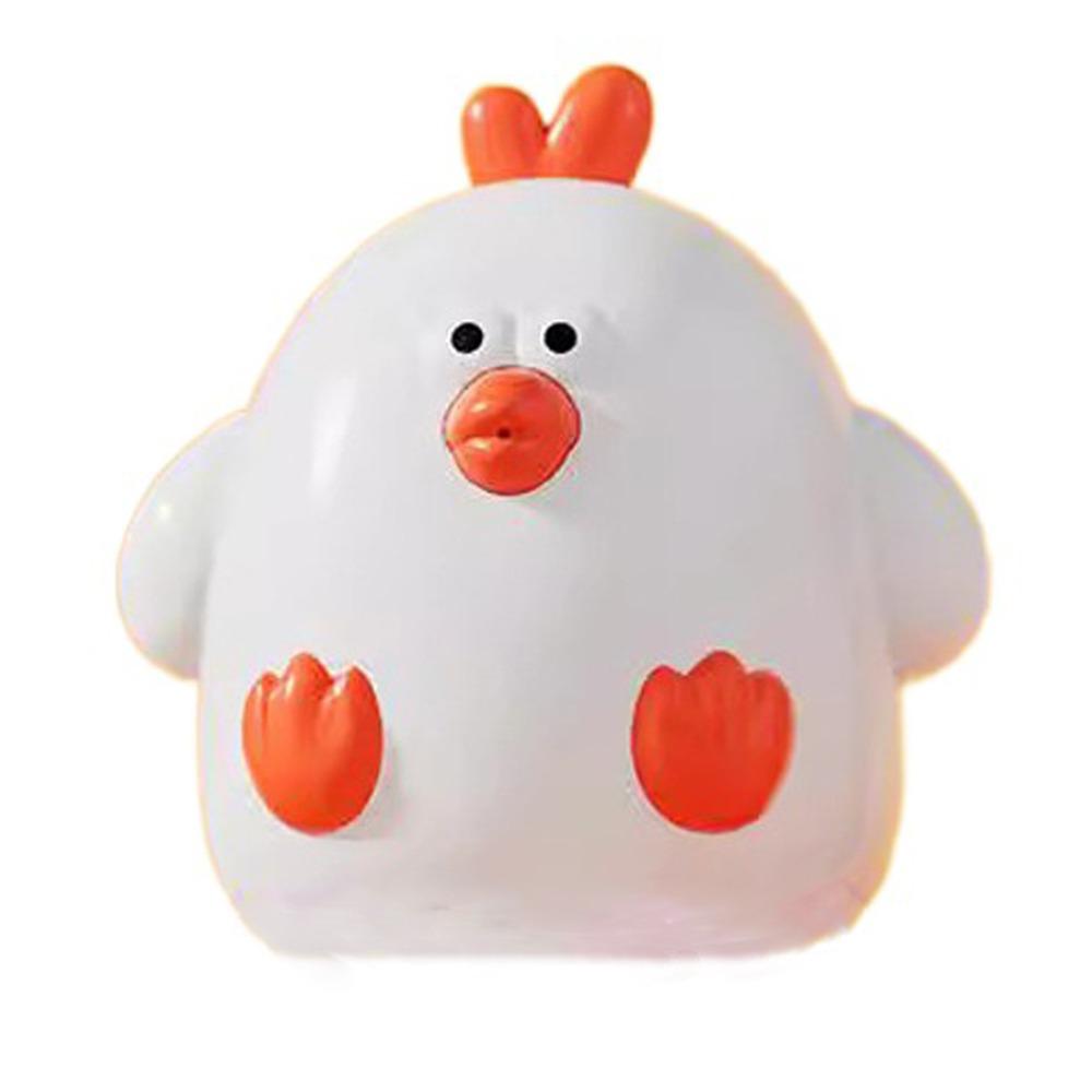 Anime Water Squirt Toy Yellow Chicken Swimming Water Toys Baby Bath Toys  Children