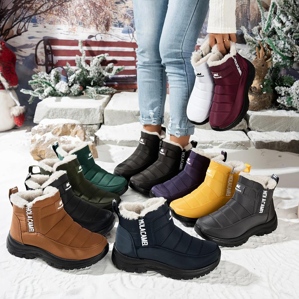 Women'S Heavy-Duty Winter Boots Cold Weather Hiking Boots with Non-Slip Rubber Sole,Tactical Boots for Outdoor, Winter Boots