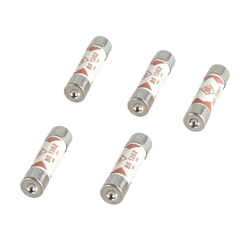 30pcs 13Amp Ceramic Fuses Mains Plugs Top Fuses Tube Fuses Simple Installation
