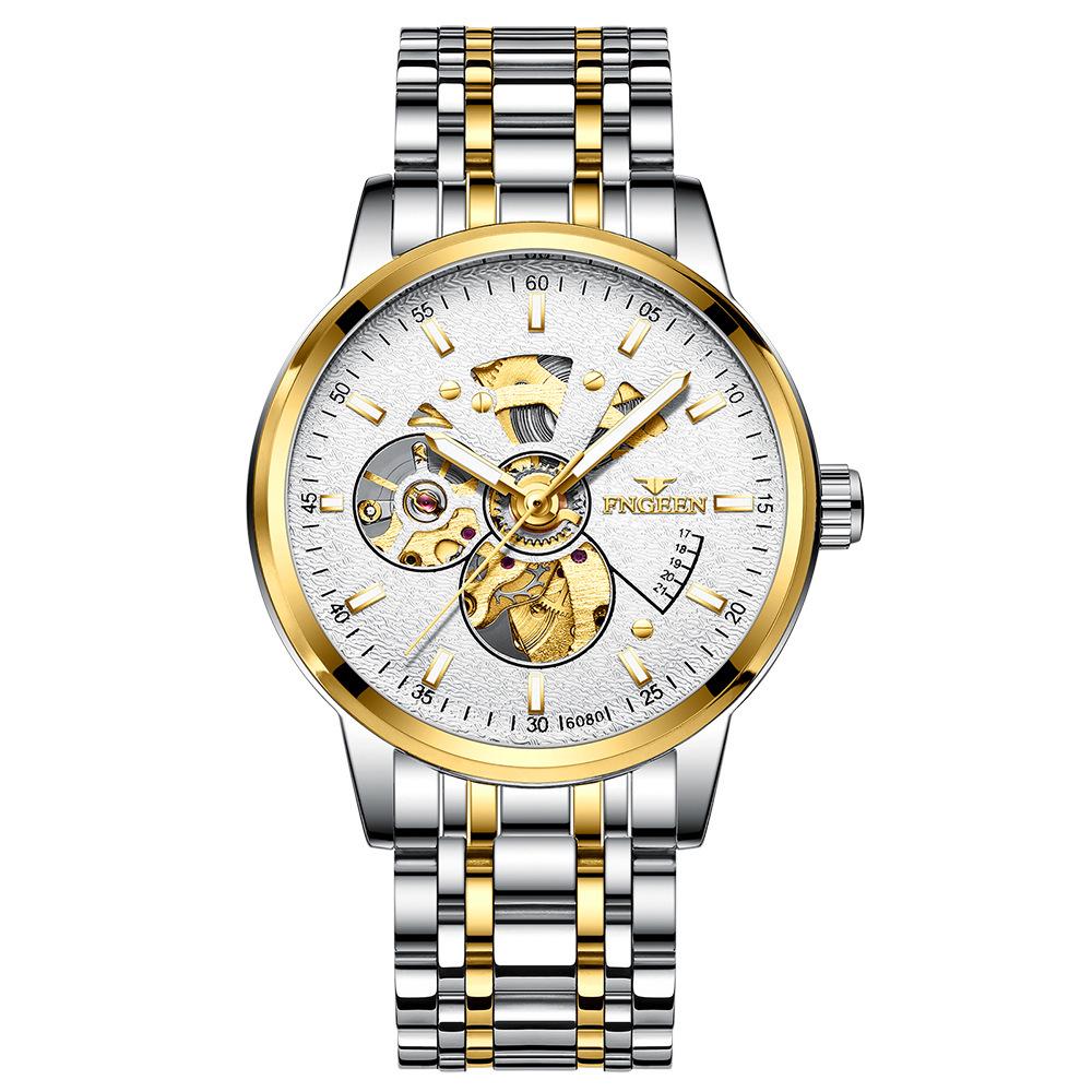 Fen Zun Men's Automatic Skeleton Watch - Trendy 2020 Internet Celebrity Edition