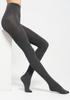 Women's Cotton Tights with Added Wool, Grey Melange 602 Cotton Legs