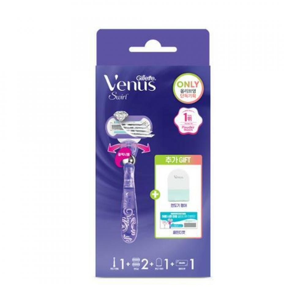 

Эпилятор Gillette Venus Venus Swirl Golden Ticket Ручка для планирования + 2 лезвия + Подвеска + Golden Ticket