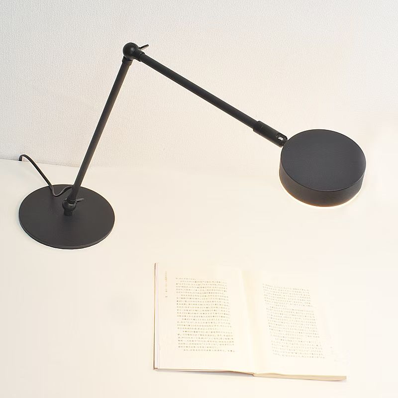 Modern Creative Light Luxury Metal Long-arm Office Studio Computer Drawing Reading Folding Plug-in Desk Lamp