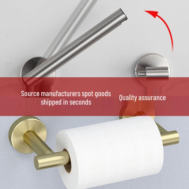 

Rotating Stainless Steel Paper Towel and Toilet Paper Holder
