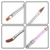 Nail Salon Pen Brushes for Painting Nail Art 2Pcs Pack